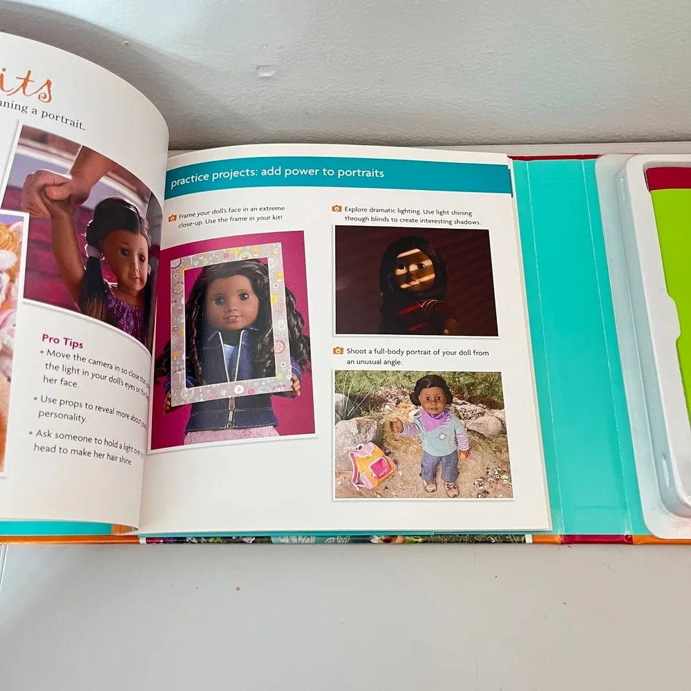 New American Girl Photo Shoot Kit~‎ Tips & Tricks 50 Doll Photography adventures